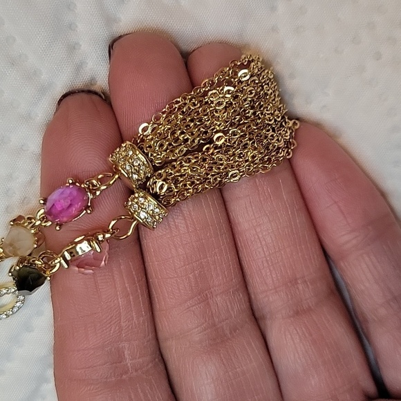 White House Black Market Semi precious stones necklace NWT - Picture 13 of 16